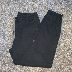 VOLCOM. Black pants.